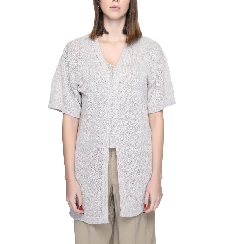 Jacqueline De Yong  Recycled Cotton Women's Cardigan