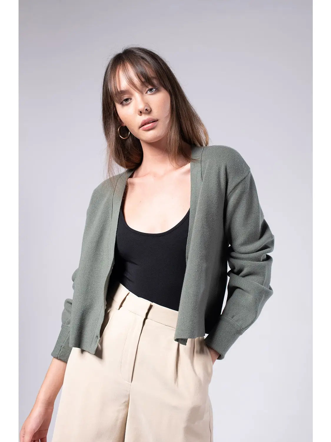 Romina Cardigan l Green