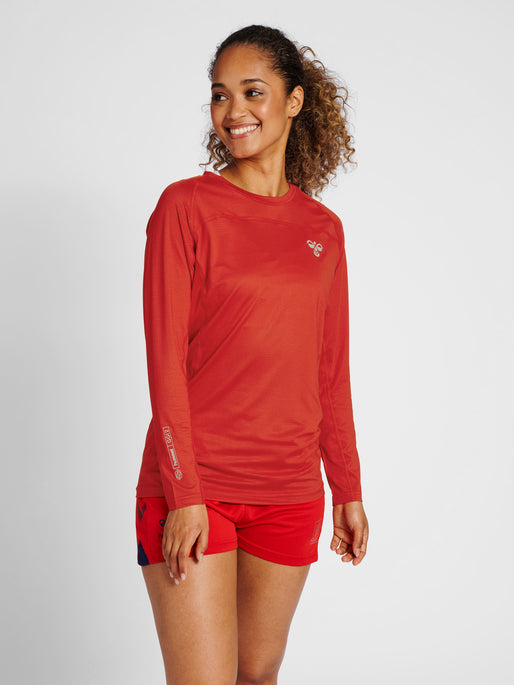 Hummel Women's Gg12 Long Sleeved Training T-Shirt