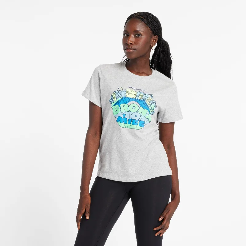 New Balance Women's Bronx 10 Mile Graphic T-Shirt