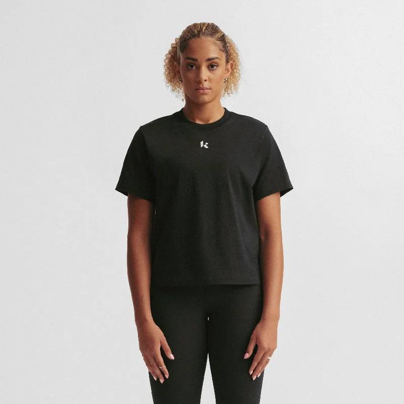 New Balance Women's Klutch Boxy Cropped T-Shirt