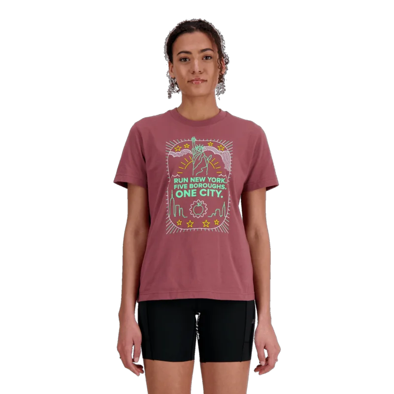 New Balance Women's NYRR Boroughs Graphic T-Shirt