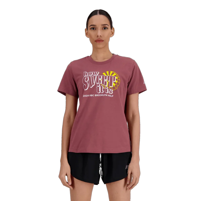 New Balance Women's RBC Brooklyn Half Graphic T-Shirt