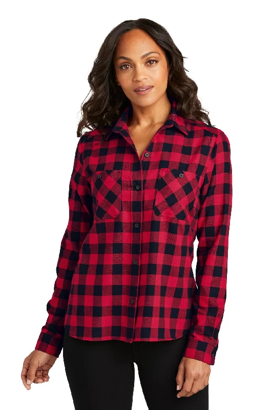 Red/ Black Buffalo Check