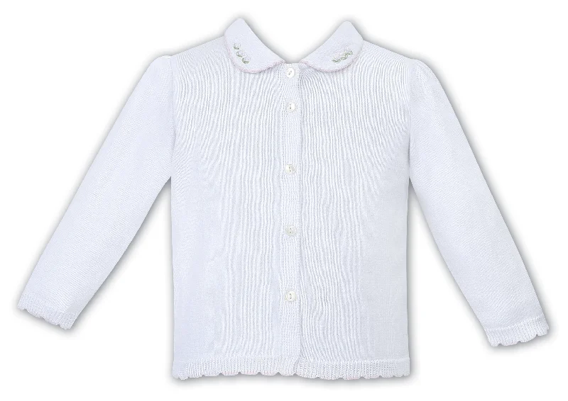 Rosebud Collar Cardigan