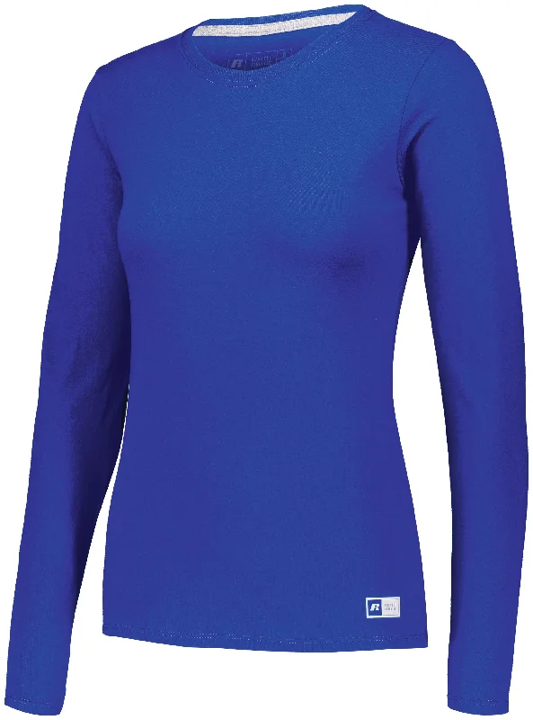 Russell Athletic Women's Essential 60/40 Performance Long Sleeve T-Shirt